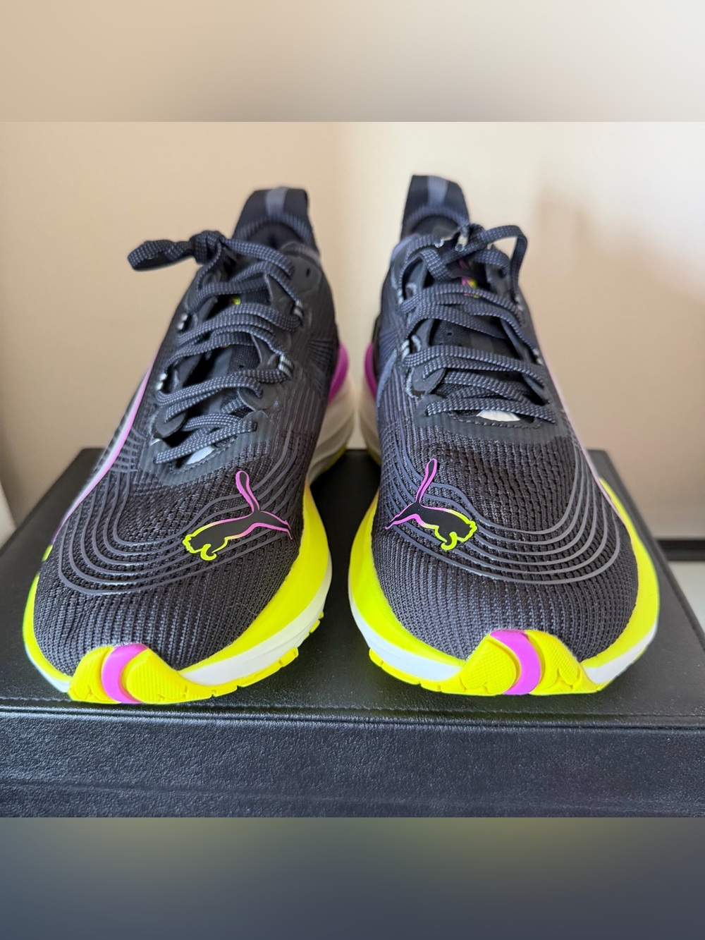 Puma ForeverRun Nitro 2 Women's Black Magenta Shoes 310471-04 Size US 9.5 NWOB - Picture 3 of 13